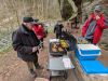 Wanderung mit Wintergrillen, Teilstück des Rodalber Felsenwegs,
16. Februar 2025